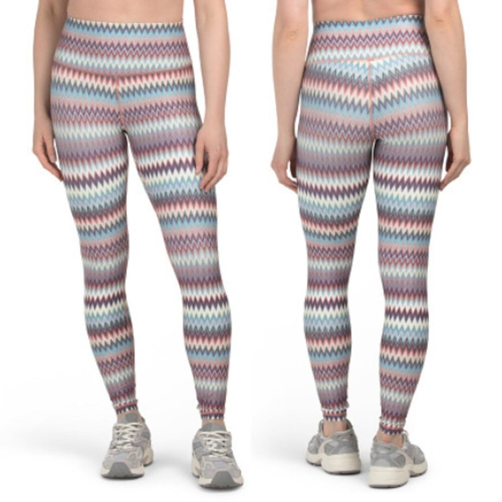 NWT GREYSON Canyon Peaks Luna Chevron Leggings Size‎ XS Antelope Multi High Rise